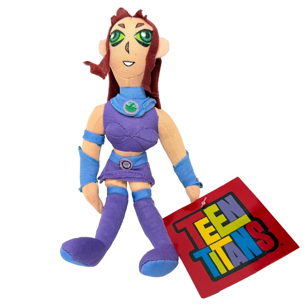Cartoon Network DC Teen Titans Star fire Plush (Toy Network) 2005‎ 10"